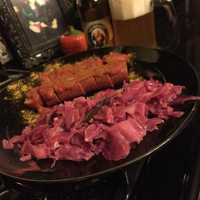 süß-saurer Rotkohl