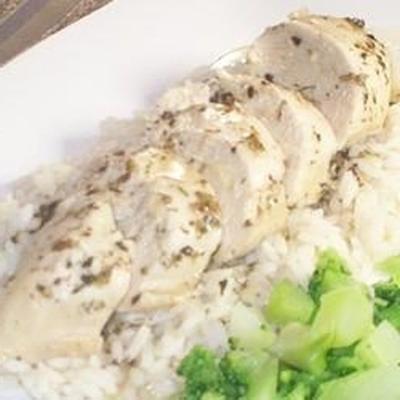 feuchtes Knoblauchhuhn