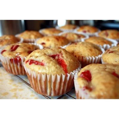 Erdbeer-Zitronen-Muffins