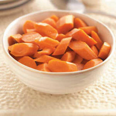 glasierte Karotten mit fünf Gewürzen