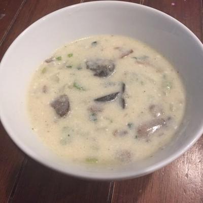 cremige Schneckensuppe