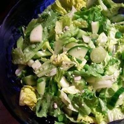 Grüner Salat und Blattsalat