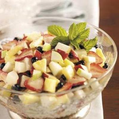 einfache Kräuterfruchtdressing