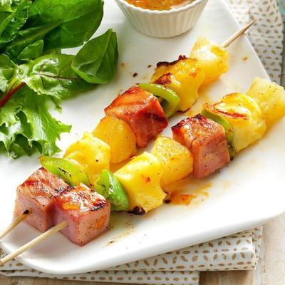 Schweizer Schinken Kabobs