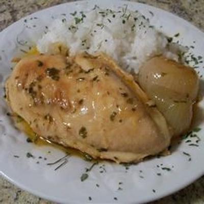 Griechischer Hühnereintopf (Stifado)