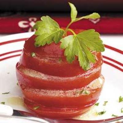 perkige Petersilie Tomaten