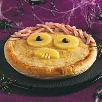 gruselige Pizza