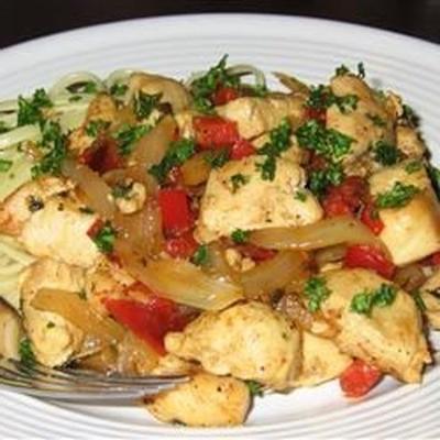 Pfeffer Hühnchen Piccata