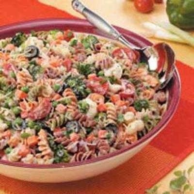 cremiger italienischer Spiralsalat