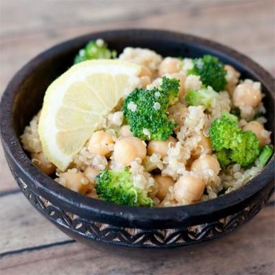 Knoblauch-Quinoa-Bohnen-Salat