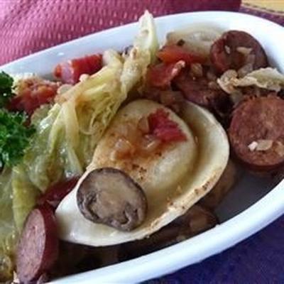 Kohl, Bratwurst und Pierogies