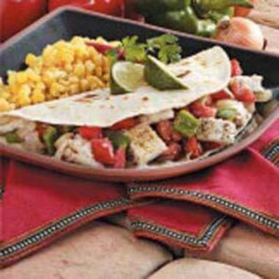 Meeresfrüchte weiche Tacos