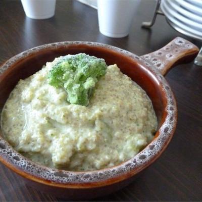 einfache Broccoli-Quinoa-Suppe