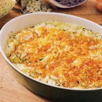 Cheddar-Kohl-Auflauf