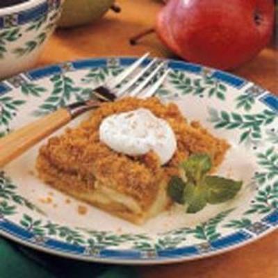 Birnen-Dessert-Quadrate