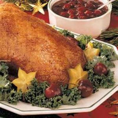 Ente mit Kirschsauce