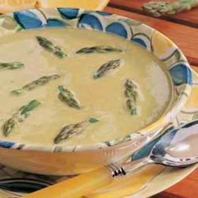 gekühlte Spargelsuppe