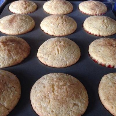 köstliche glutenfreie Blaubeermais-Muffins