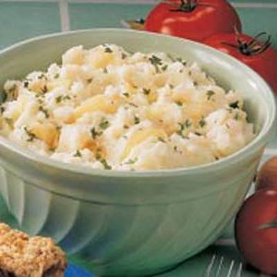 Kartoffelbrei mit Zwiebeln