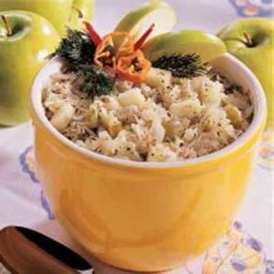 Sauerkraut-Apfelsalat