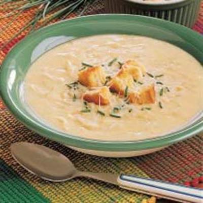 cremige schweizer zwiebelsuppe