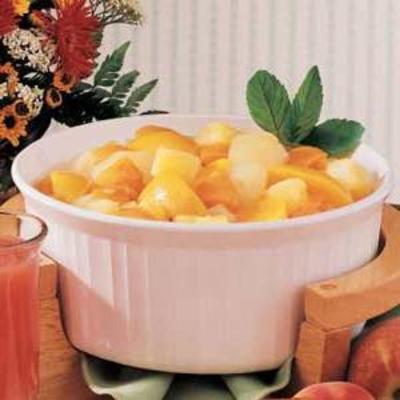 scharf gewürztes Obst