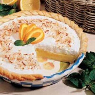 bereifte orange Torte