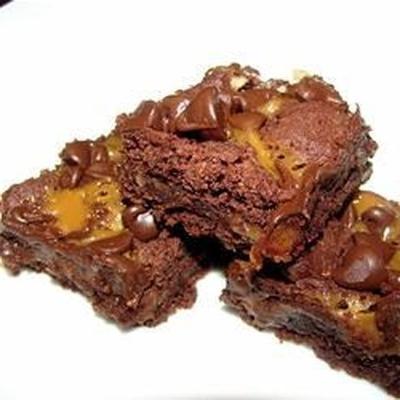 Karamell-Brownies