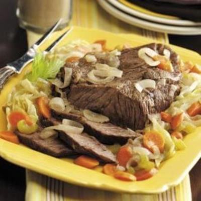 herzhaftes New England Abendessen