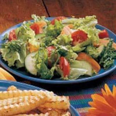 Salat mit ölfreiem Dressing