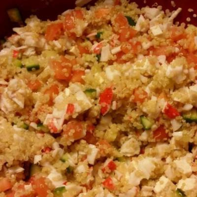 Quinoa-Krabbensalat