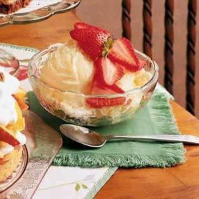 Vanillepudding-Eiscreme