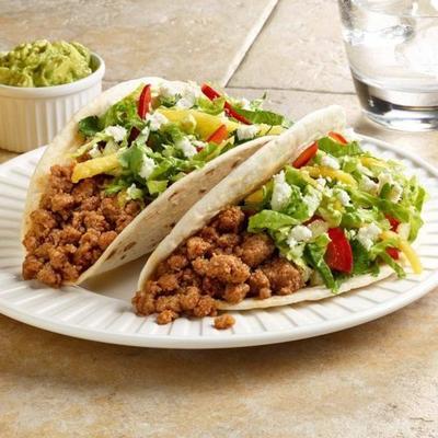 Truthahn-Tacos im Stil von Miami