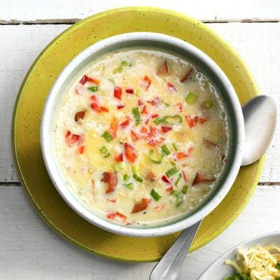 Chipotle Chorizo ​​und Maissuppe