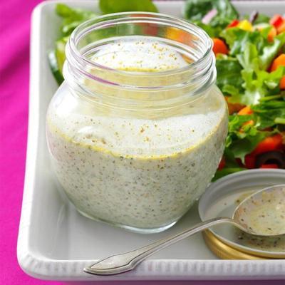 Zitronen-Pesto-Buttermilch-Dressing