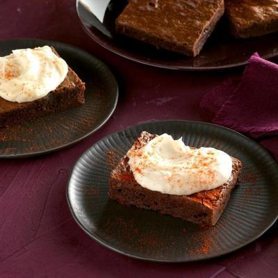 Chili-Chipotle-Brownies