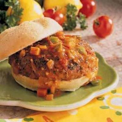 Burger mit Gartensauce