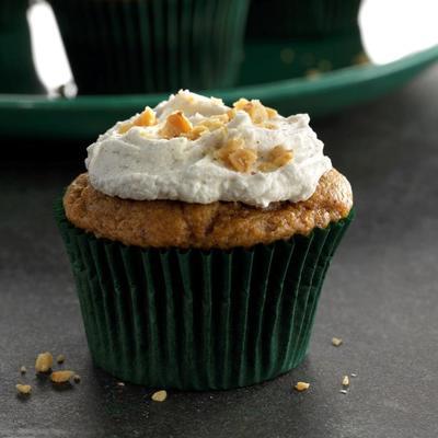 Kürbiskuchen Cupcakes mit Zimt-Nelken-Buttercreme