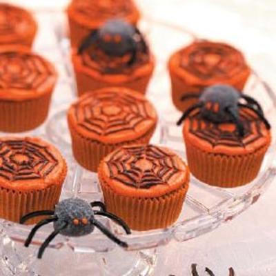 Orange Apfelmus Cupcakes