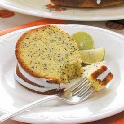 Zitronen-Limetten-Mohnkuchen