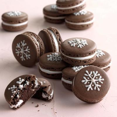 französische Macarons