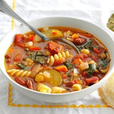 über dem Regenbogen Minestrone