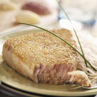 gebratener Sesam-Thunfisch