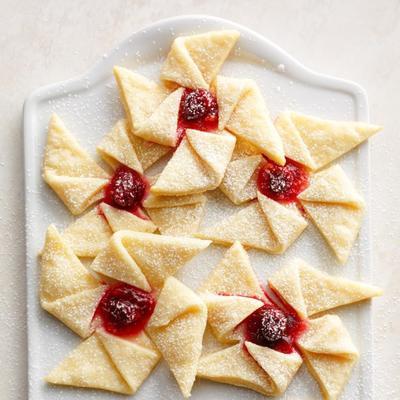 Ingwer-Cranberry-Feuerräder