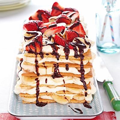 Bananensplit Eisenkuchen
