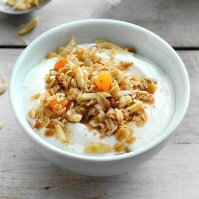 goldenes Müsli