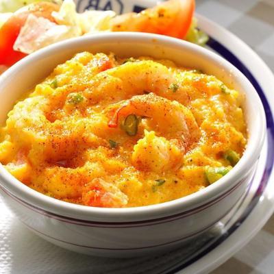 carolina shrimps und cheddar körner