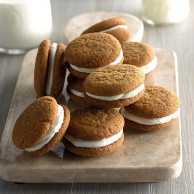 Lebkuchen Zitronencreme Whoopie Pies