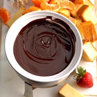 orange schokoladenfondue