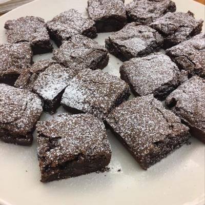 dunkle Schokolade Pessach Brownies